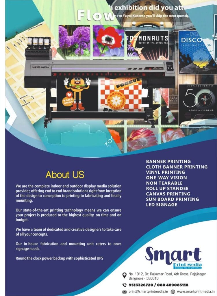 Solvent printing in Bangalore