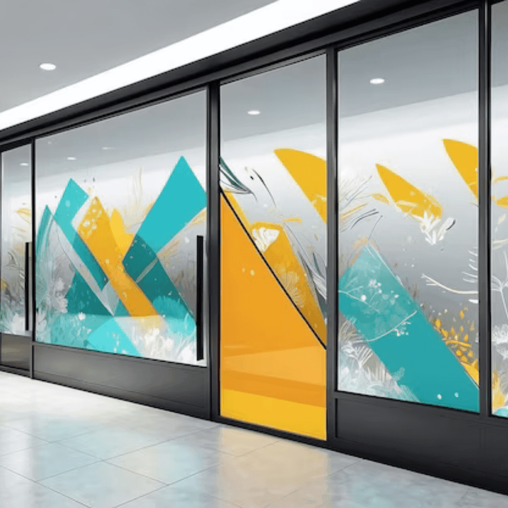 glass wall graphics